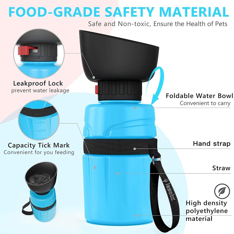 Outdoor Portable Dog Water Bottle