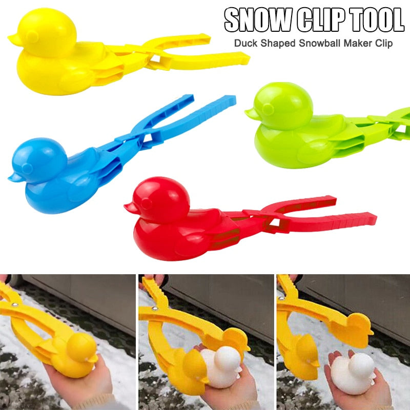 Duck Shaped Snowball Maker Clip