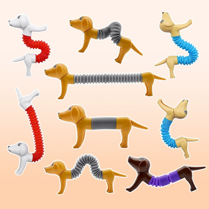 Cute Retractable Dog Tubes