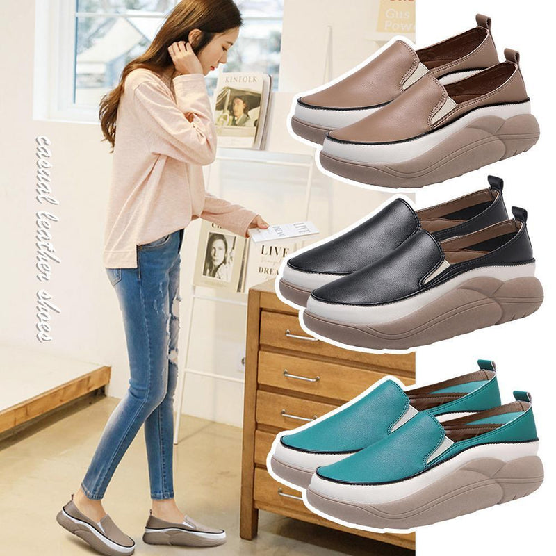 Women Fashion Platform Loafers